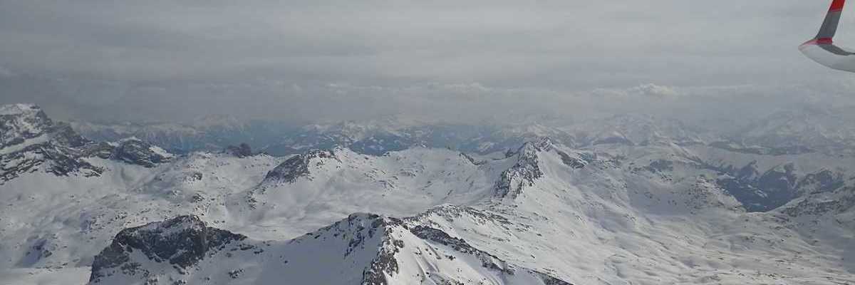 Flugwegposition um 14:14:41: Aufgenommen in der Nähe von Berchtesgadener Land, Deutschland in 2886 Meter